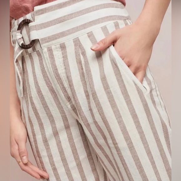 Anthropologie Oasis Striped Pants - Picture 3 of 7